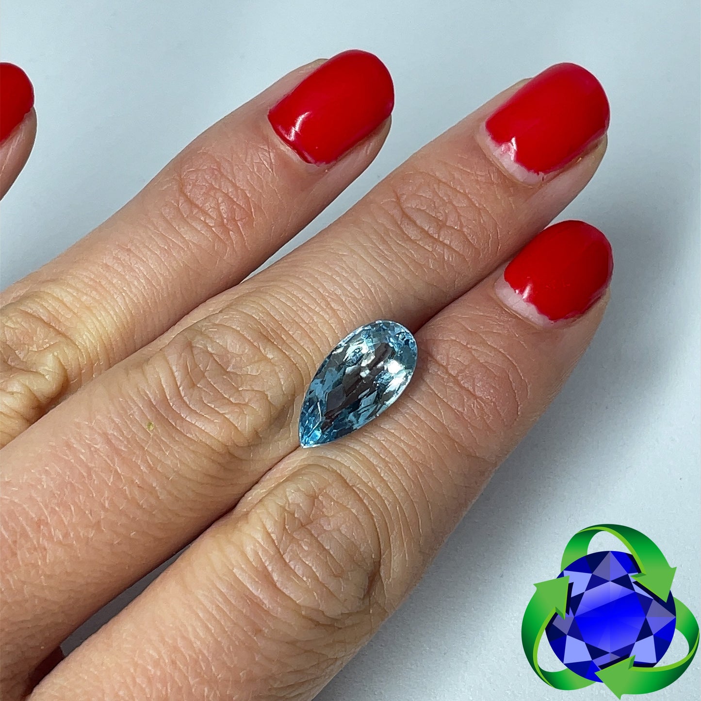 Aquamarine - Pear 5.10ct