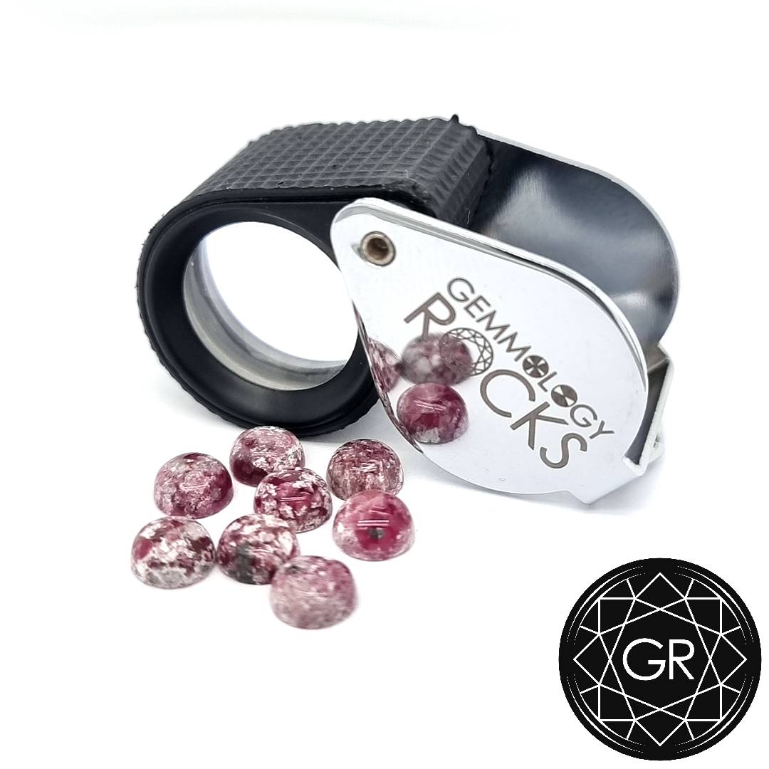 Red Beryl - Round ~0.85ct