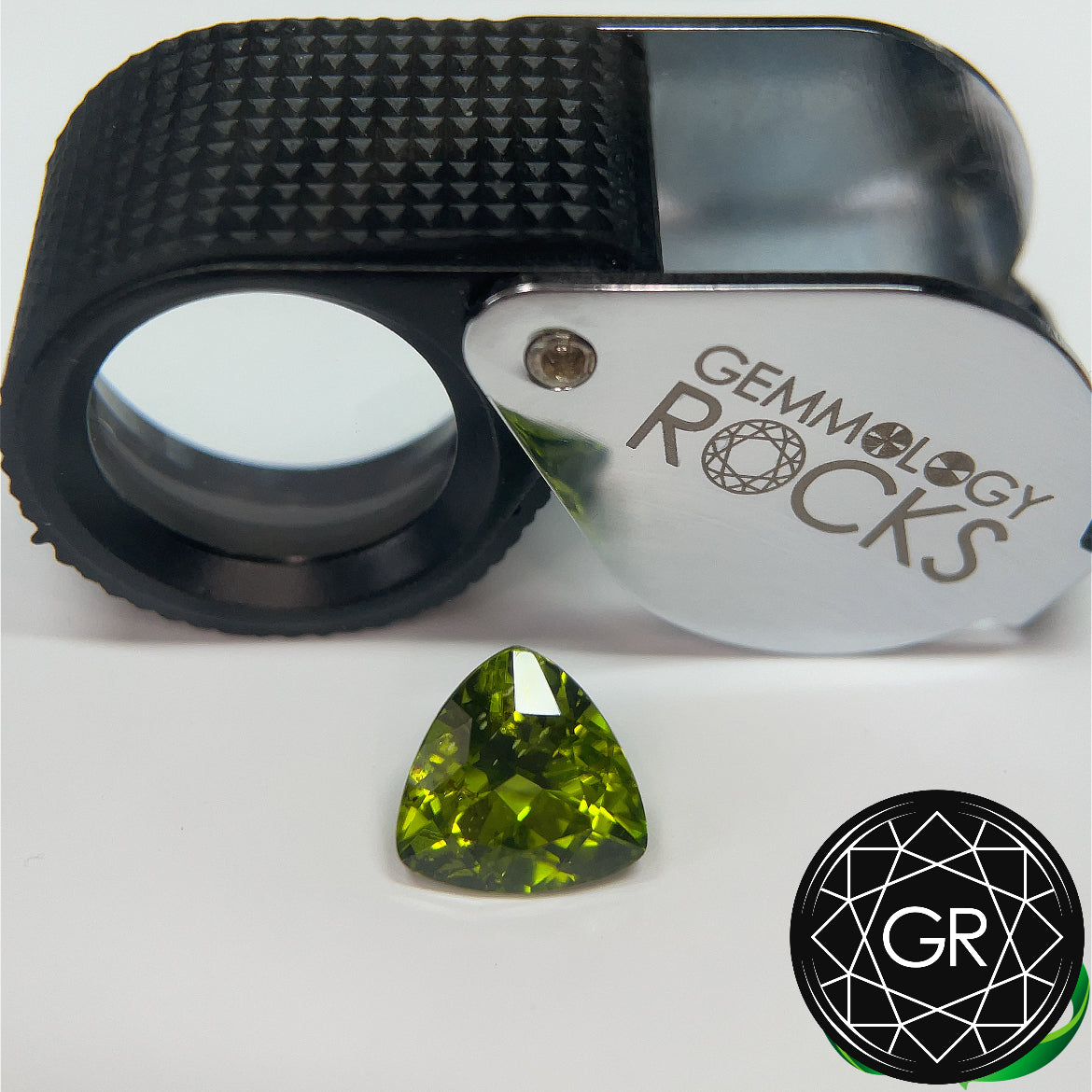 Arizona Peridot - Trillion 3.90ct