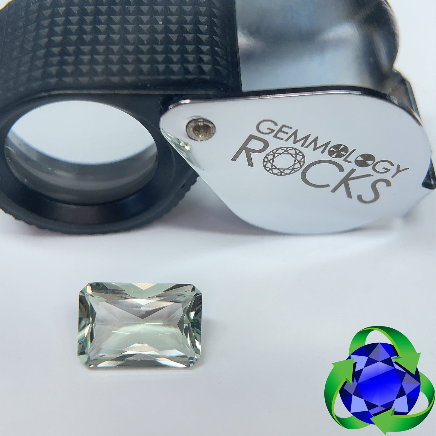 Prasiolite - Octagon 3.22ct
