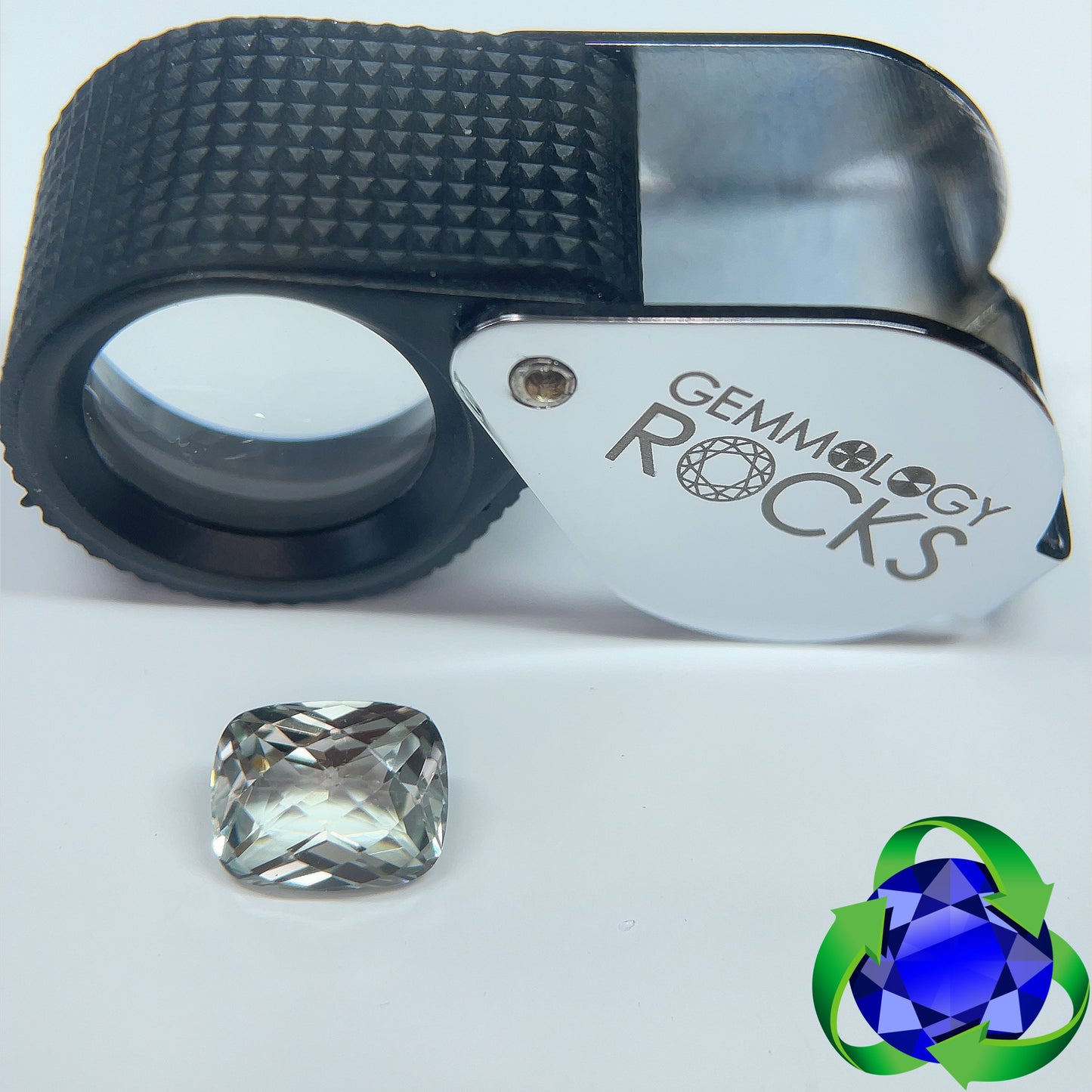 Prasiolite - Cushion 3.13ct