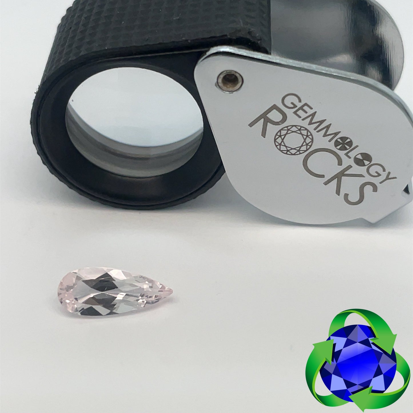 Morganite - Pear 1.21ct