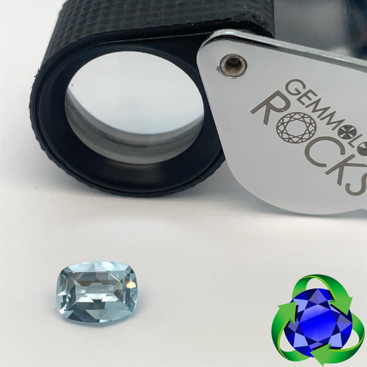 Aquamarine - Cushion 1.26ct