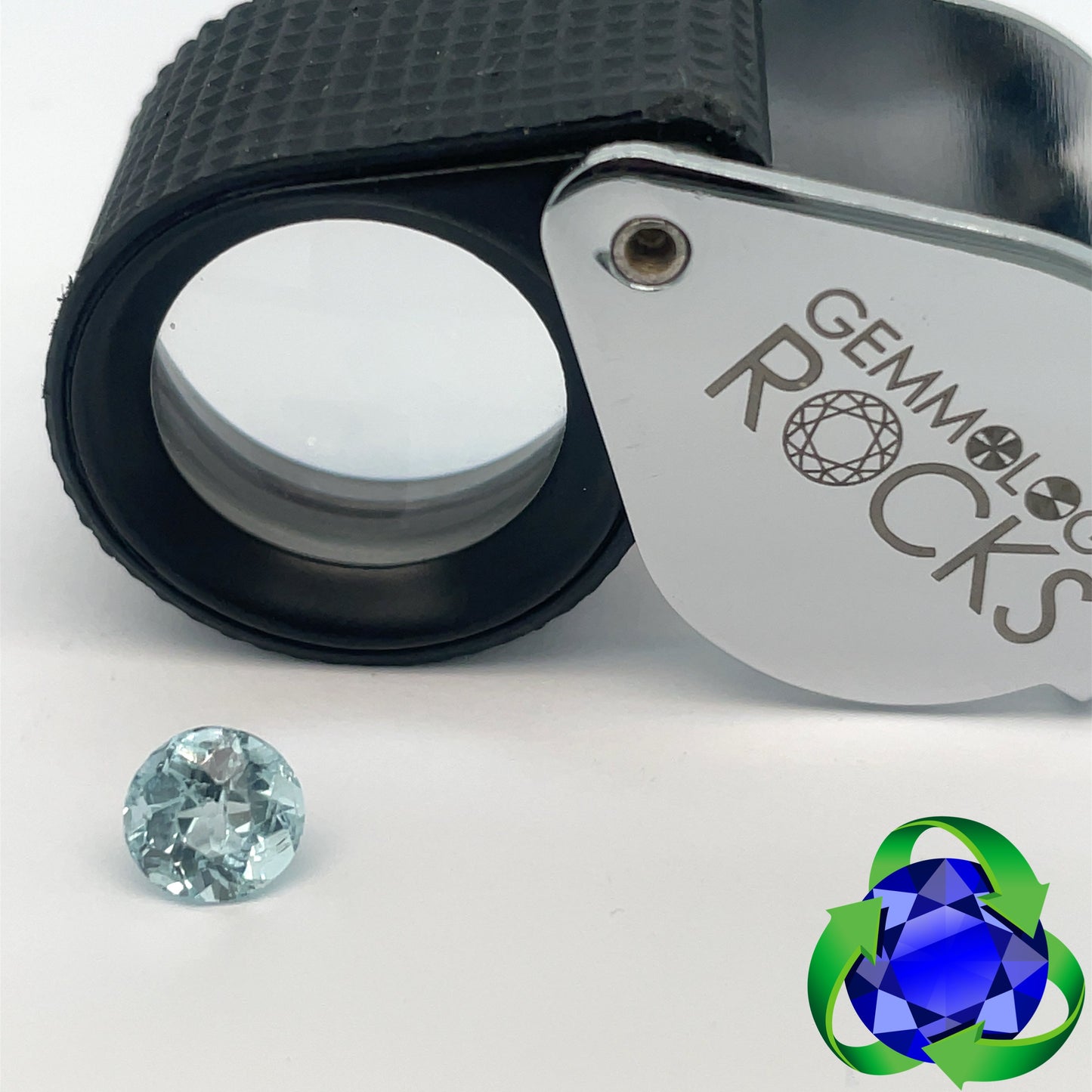 Aquamarine - Round 0.91ct