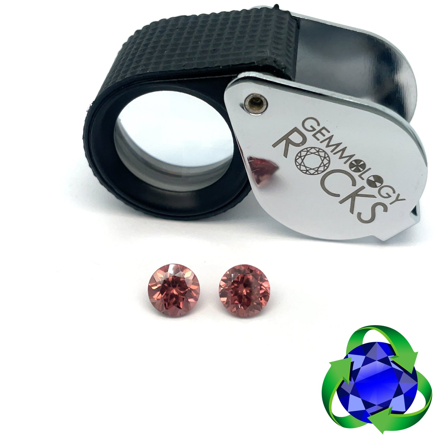 Zircon - Round 6 mm pair