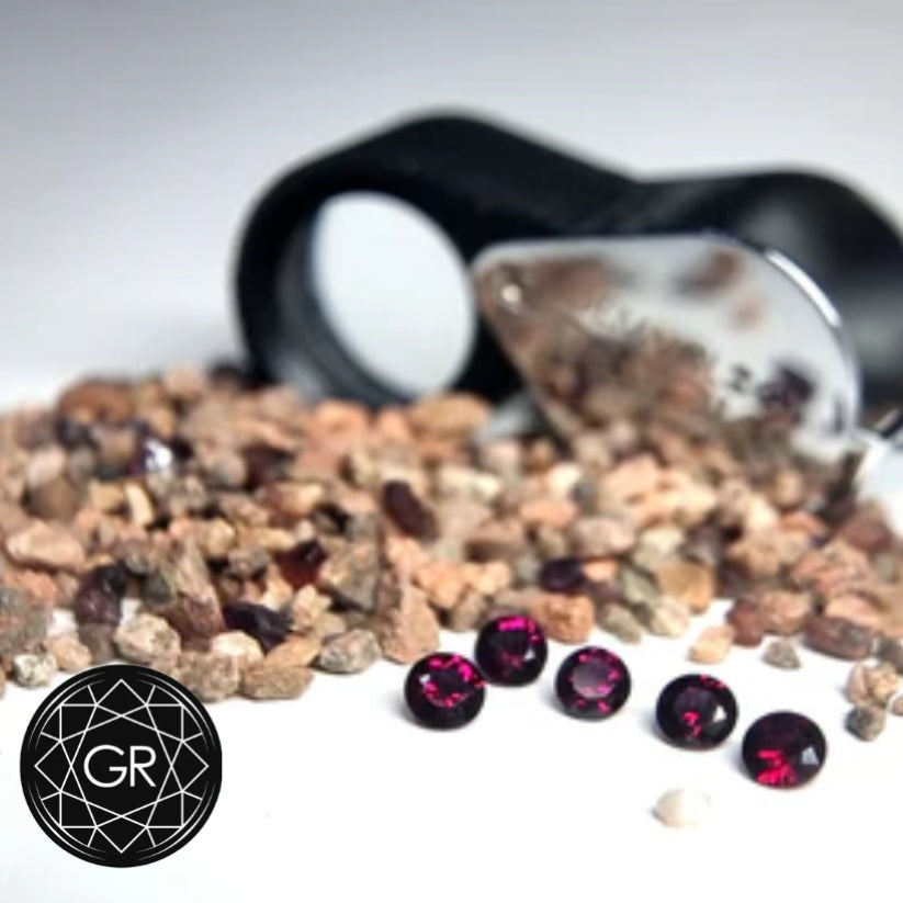 Anthill Garnet - Round 5mm