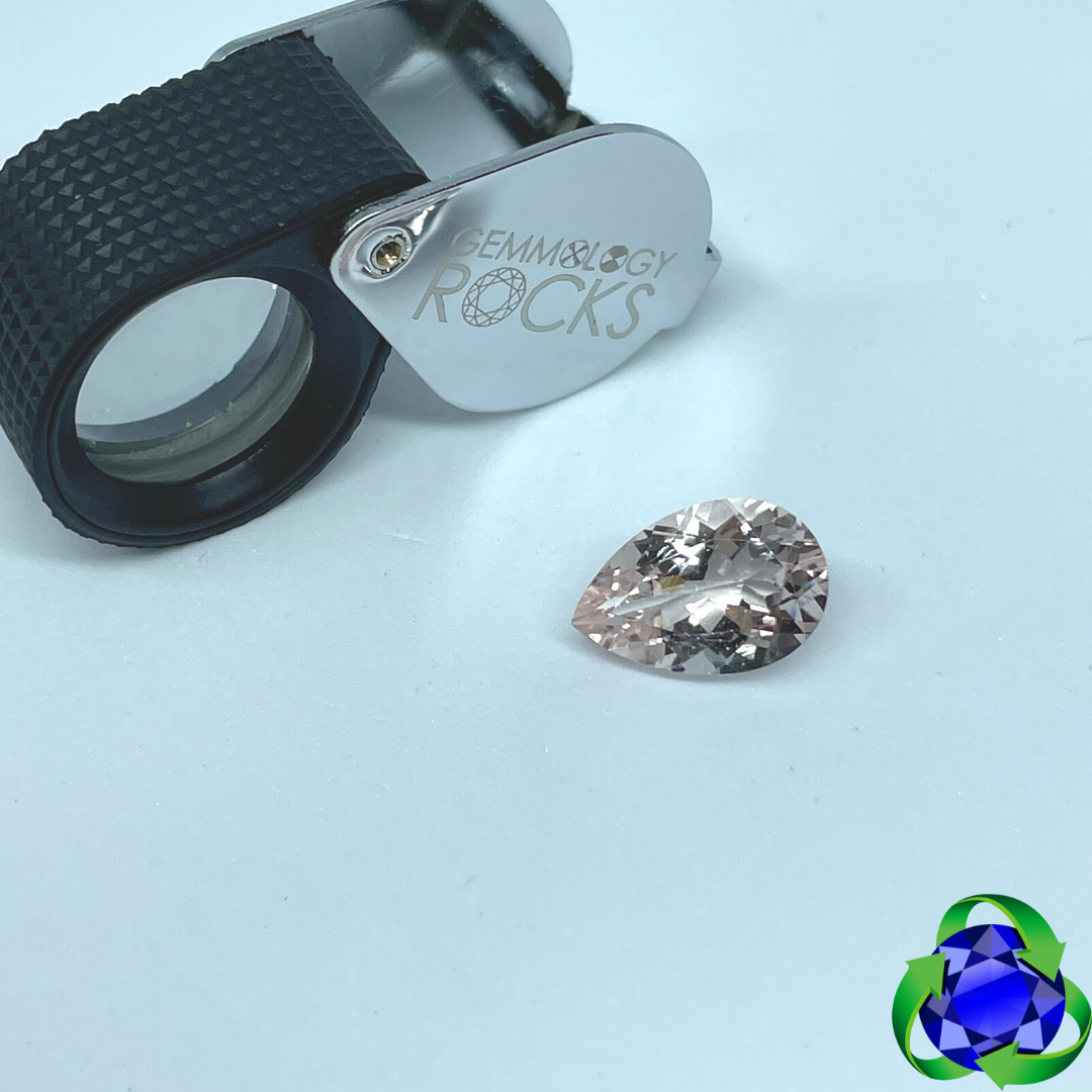 Morganite - Pear 5.26ct