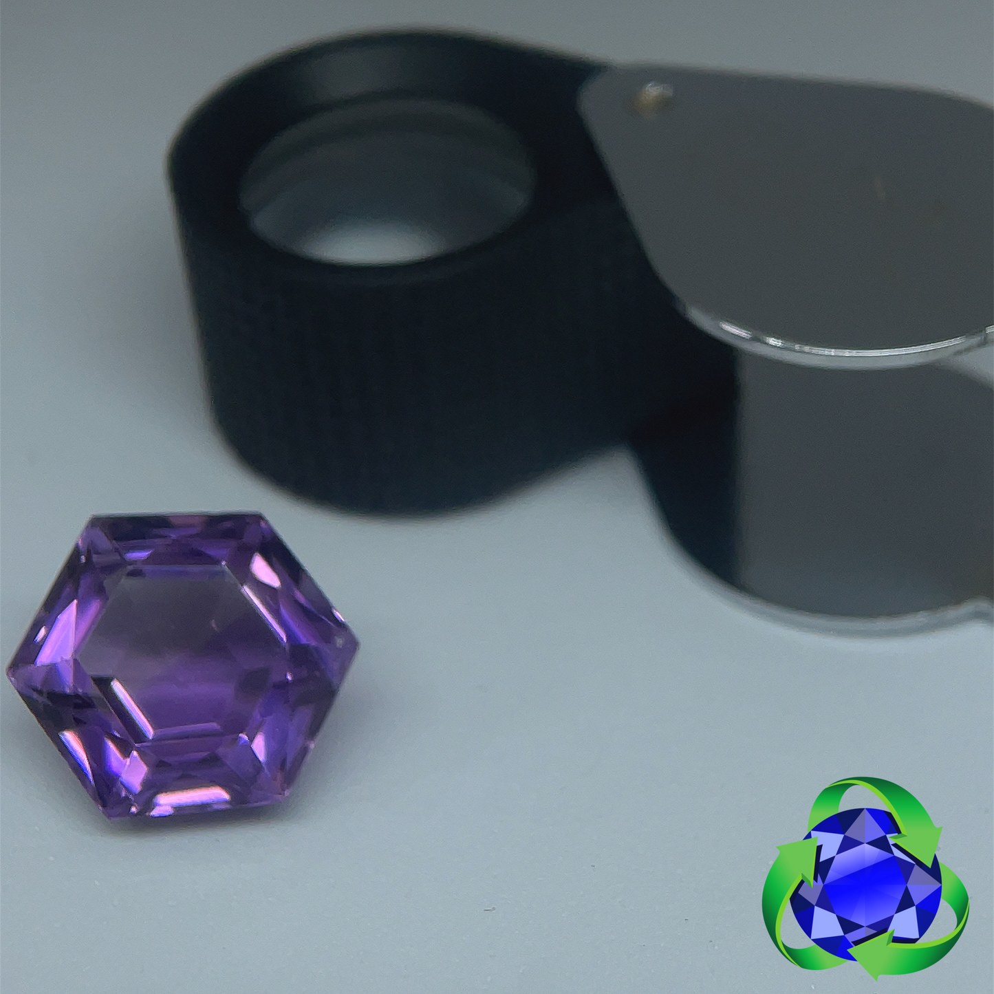 Amethyst - Hexagon 12.95ct