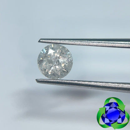 Round Brilliant Cut Diamond - J I3 - 0.60ct