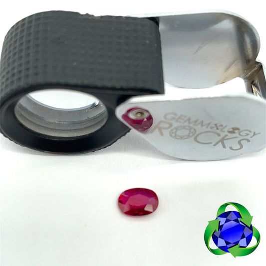 Ruby - Cushion 0.73ct
