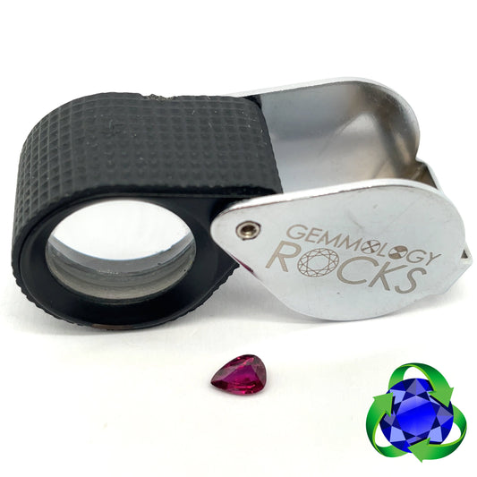 Ruby - Pear 0.45ct