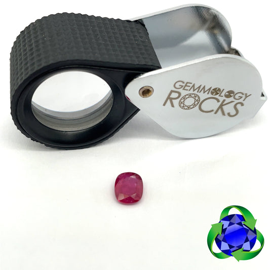 Ruby - Cushion 0.81ct