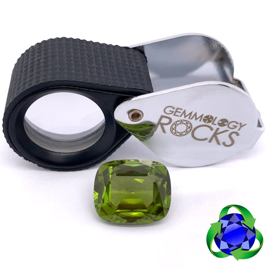 Peridot - Cushion 9.05ct