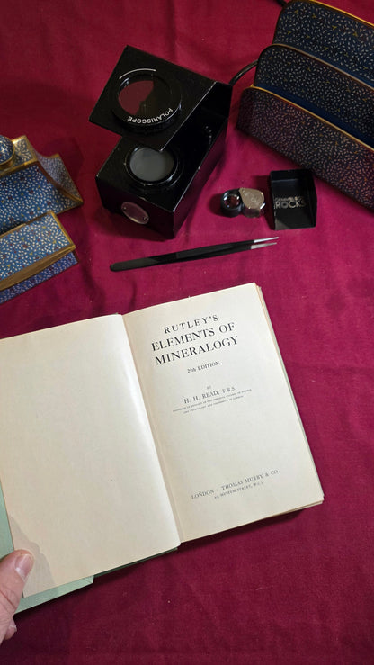 Rutley's Elements of Mineralogy