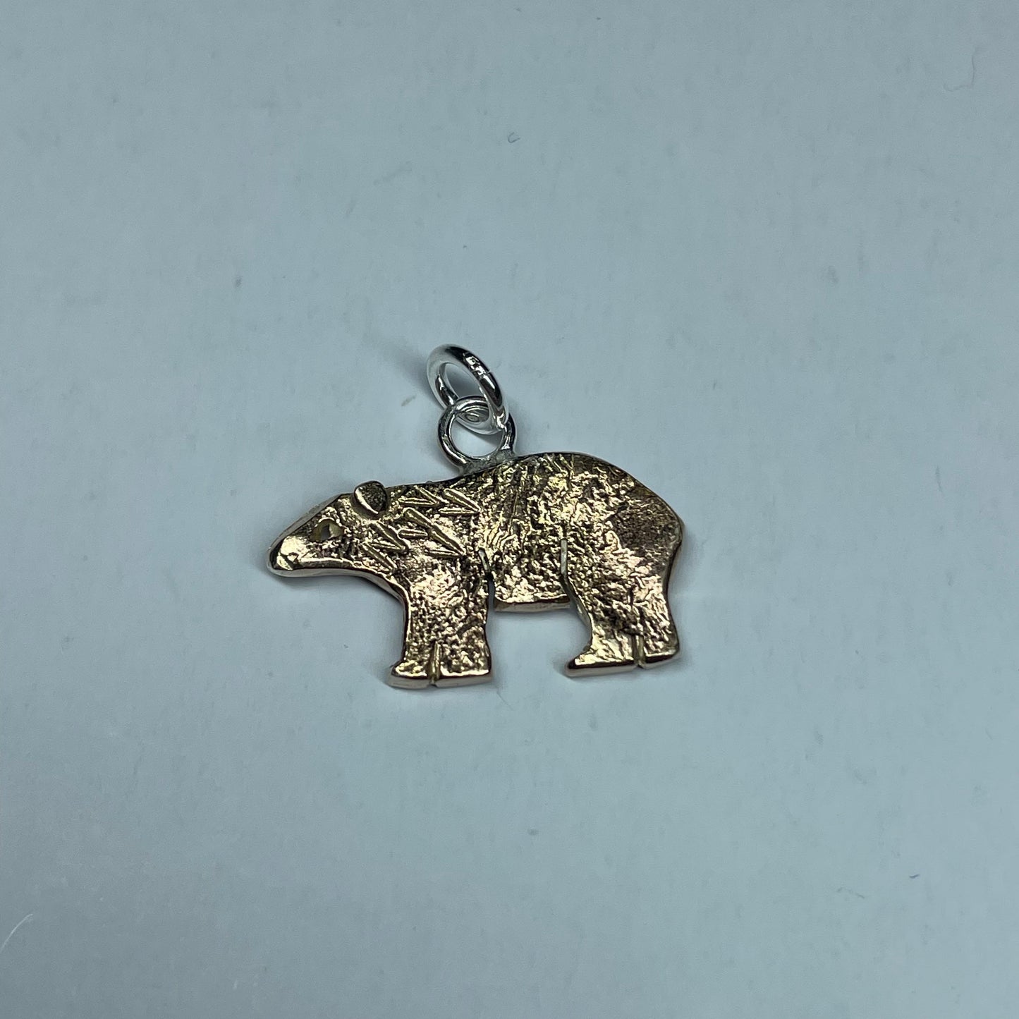 Rose Gold Plated Bear Pendant