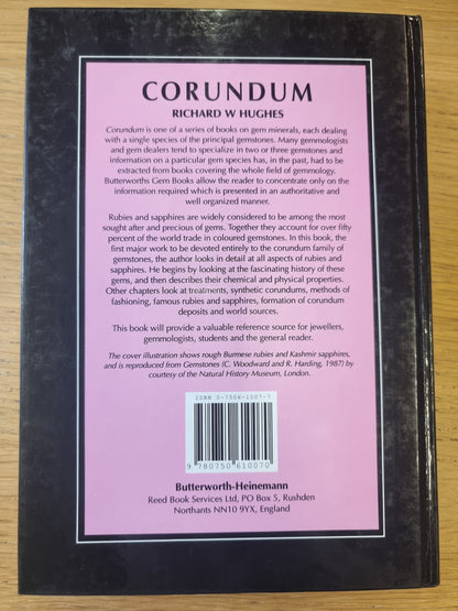 Corundum, Richard W. Hughes. 1st edition, 1990
