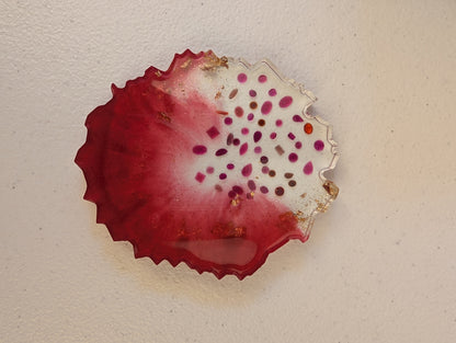 Recycled Gemstone Geode Coaster