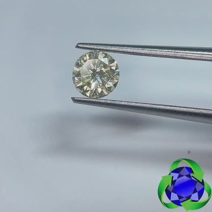 Round Brilliant Cut Diamond - U-V I2 - 0.42ct