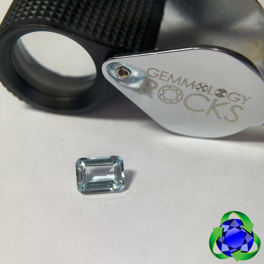 Aquamarine - Octagon  1.27ct