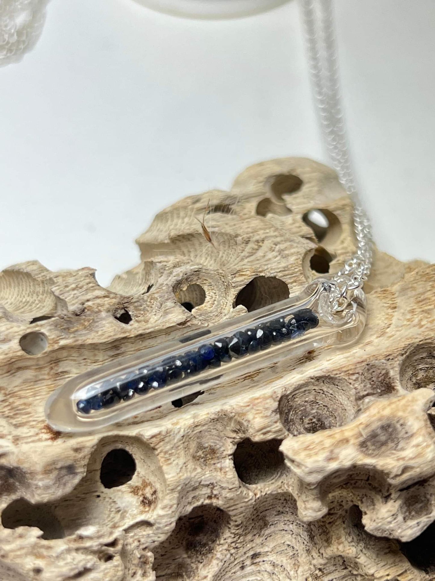 Gemstone Ampoule Necklace